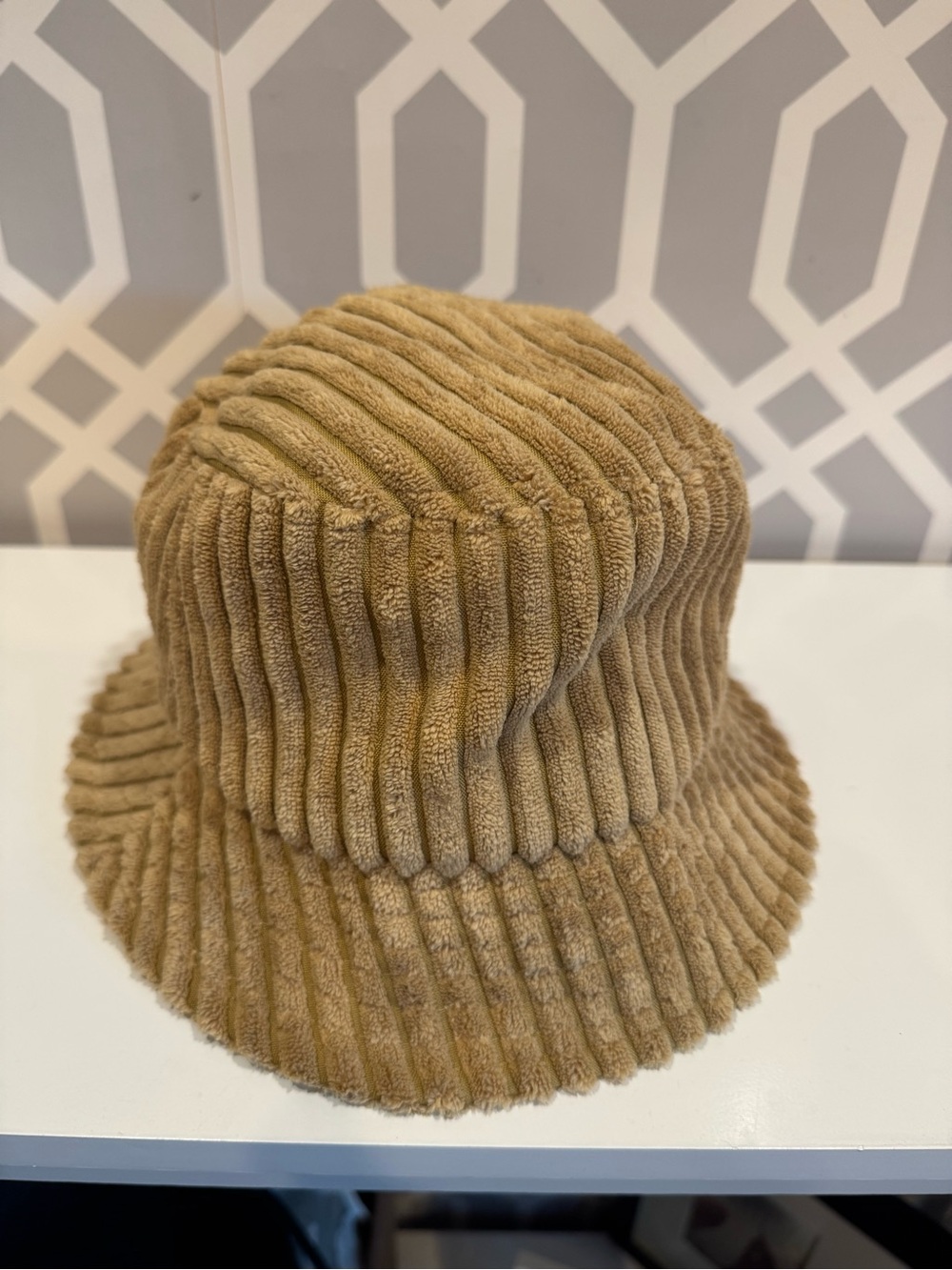 Urban Outfitters Corduroy Bucket Hat - Tan